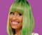 Nicki Minaj Green Hair
