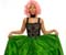 Nicki Minaj Green Skirt