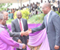 Nairobi Governer Evans Kideru Shaking Hands