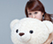 Heo Yun Jung With White Teddy
