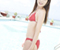 Chise Nakamura Wear Red Bikini