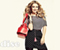 Hadise With Red Bag