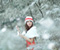 Noel Lady In White Snow 02