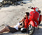 Couple In Love With Red Motor