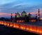 Pakistani Places Badshahi Mosque Lahore Night View 03