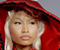 Nicki Minaj en rouge