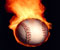 fiery baseball