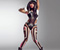 Nicki Minaj Painted Body