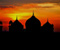 Silhouette Of A Mosque 06