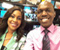 Larry Madowo In Pink Official Shirt