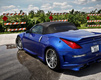 Blue Nissan 350z Roadster