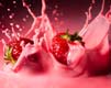 strawberries cream