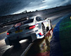 ฝนตกตอนเช้า Bmw M3 ในการแข่งขัน