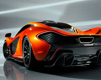 McLaren P1 2014 Sport Car Orange Color
